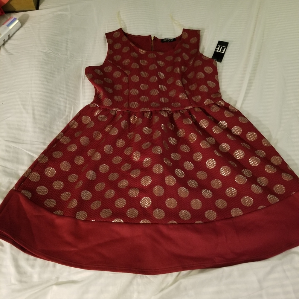 Fun and thick skater holiday dress